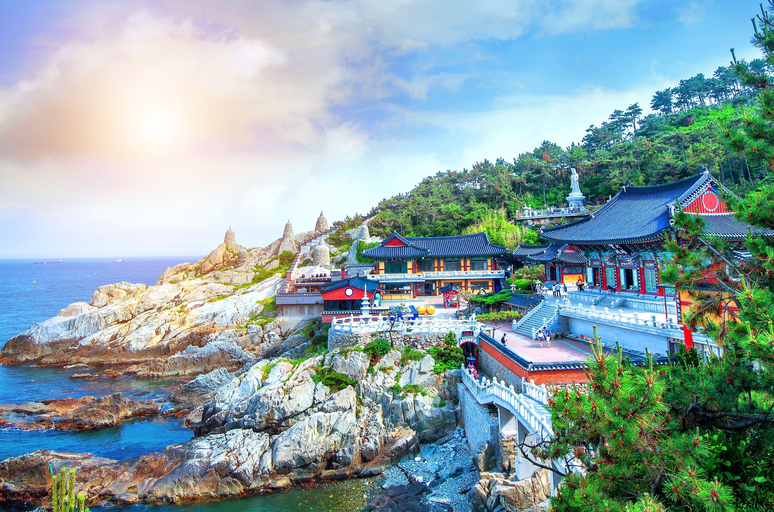 Haedong Yonggung Tempel in Busan