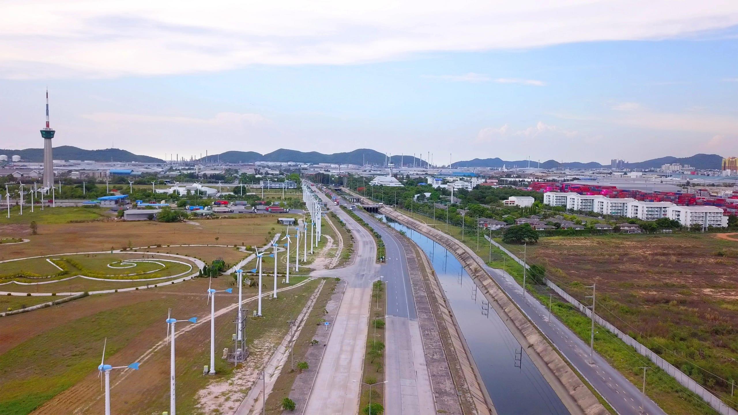 Industriehafen von Laem Chabang
