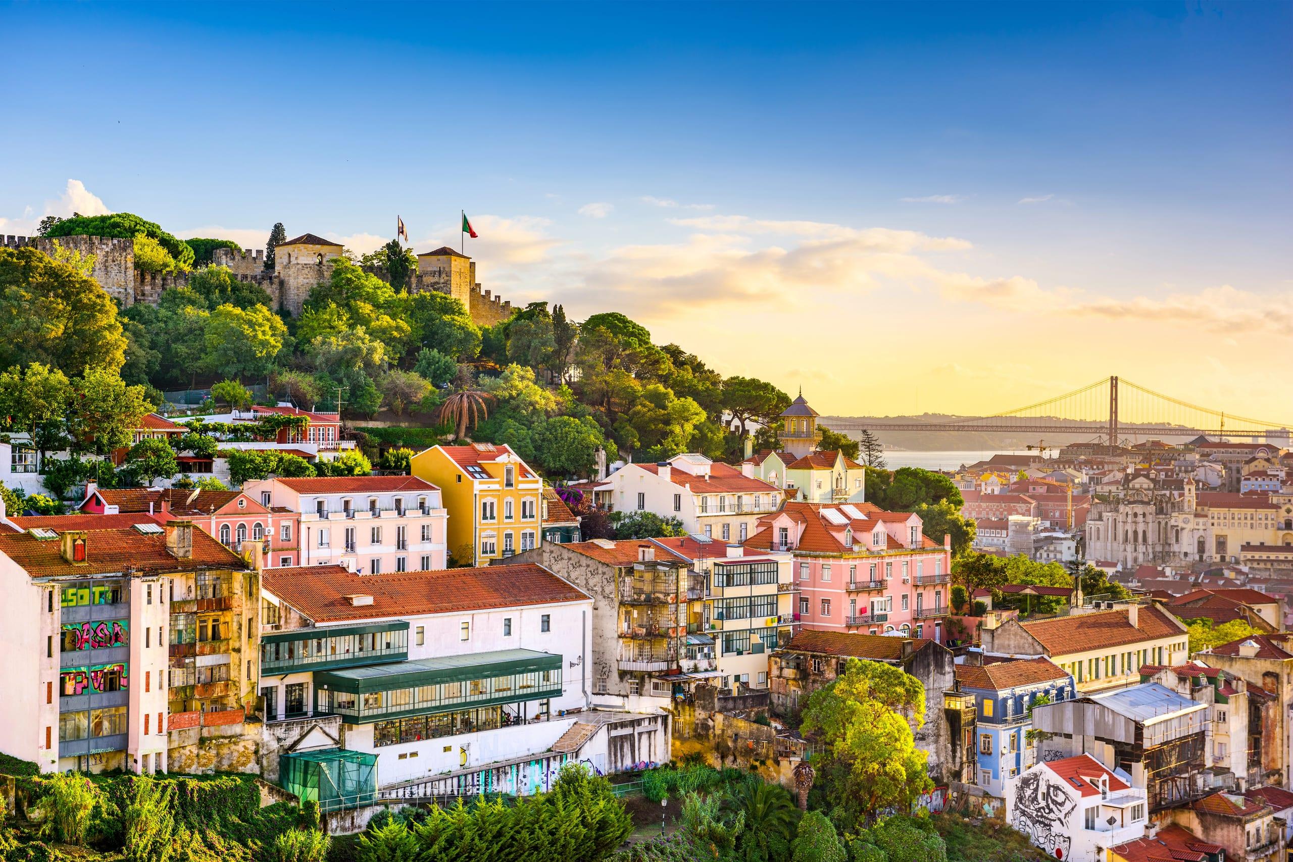 Skyline von Lissabon