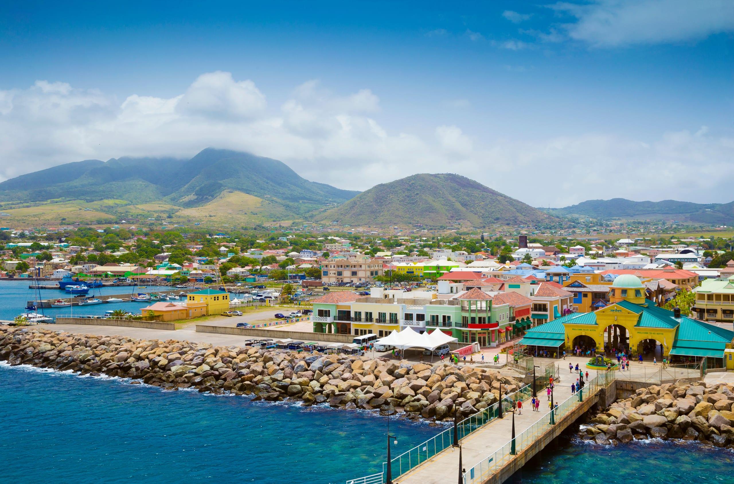 Kreuzfahrtpier von Basseterre