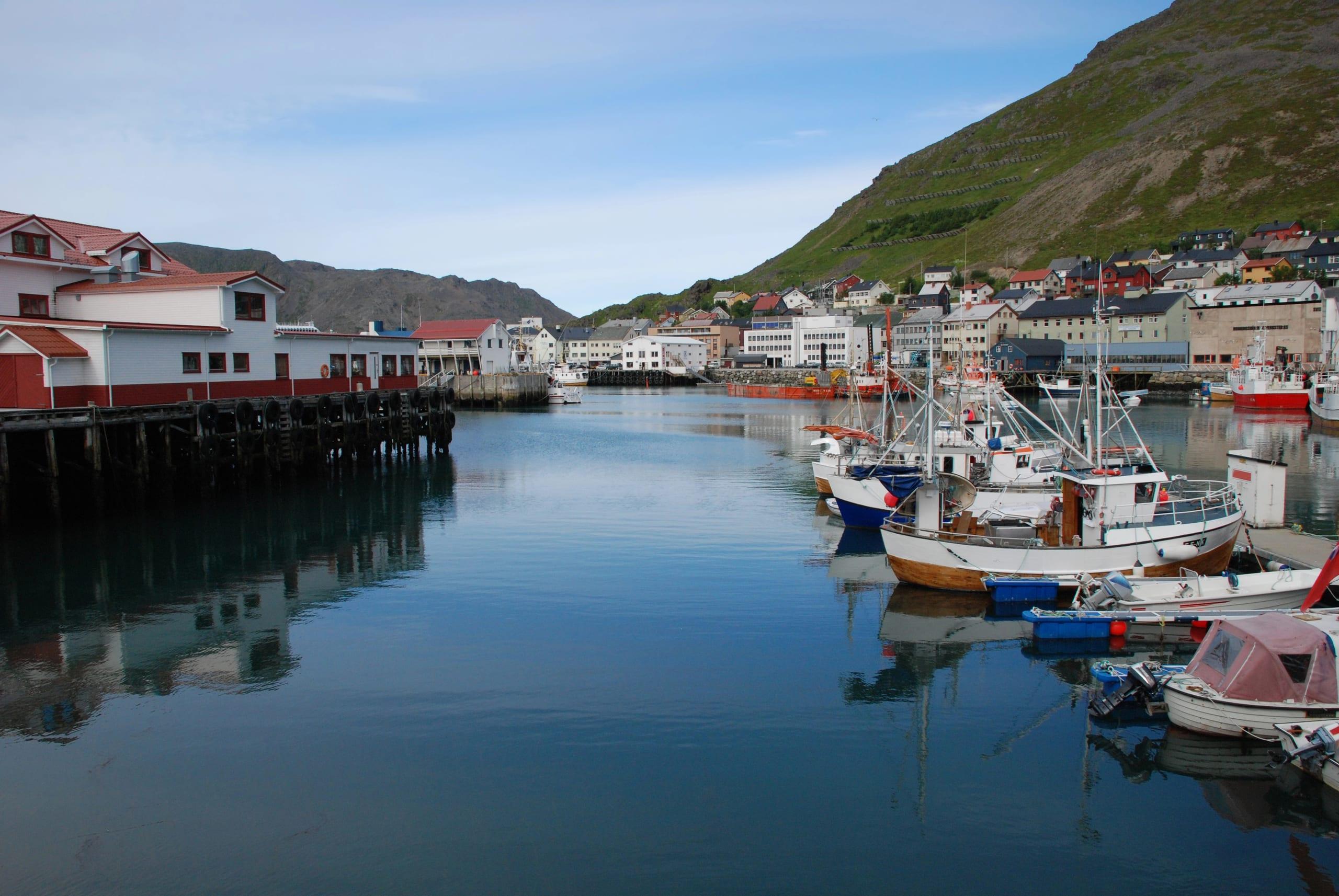 Hafen von Honningsvåg
