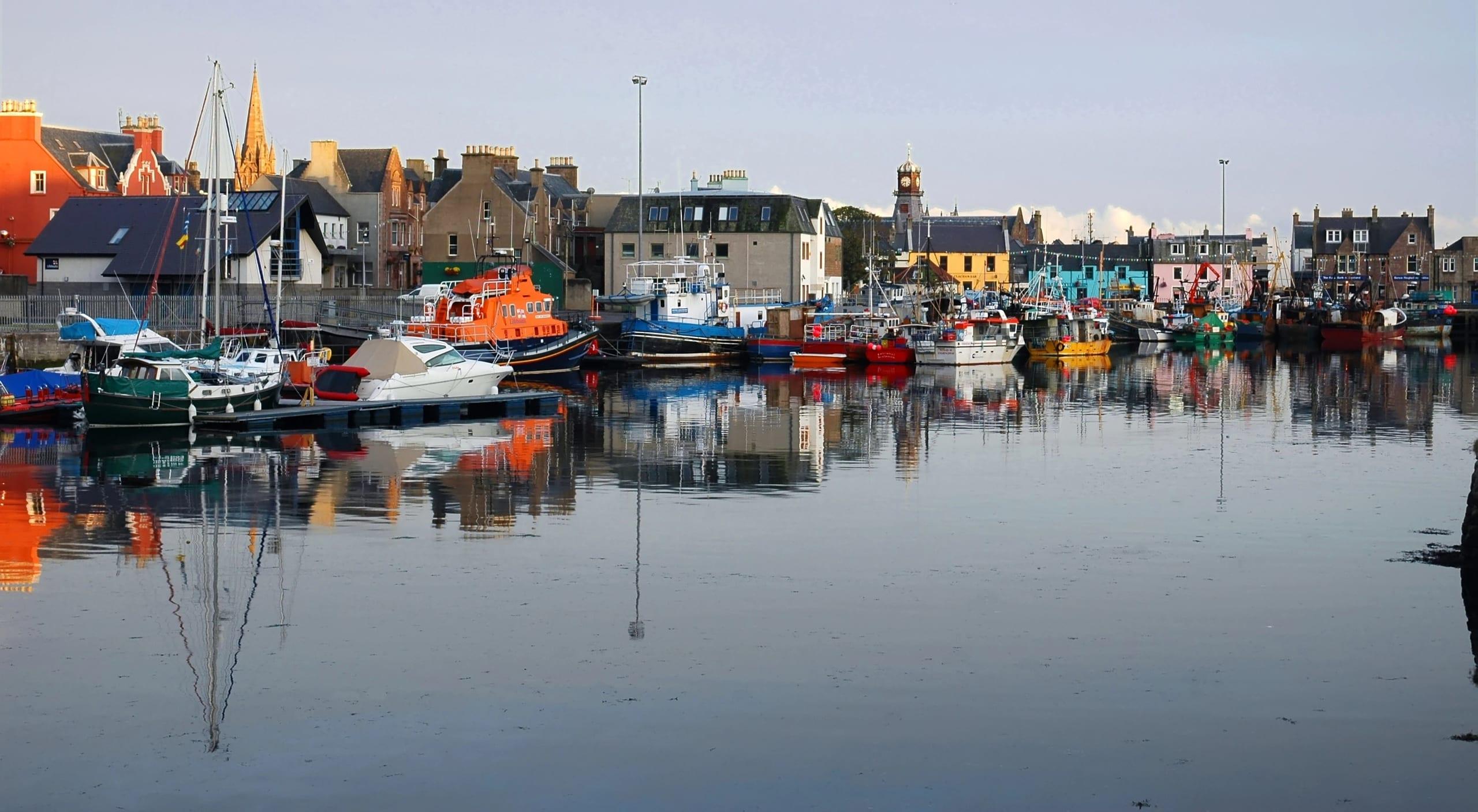 Hafen von Stornoway
