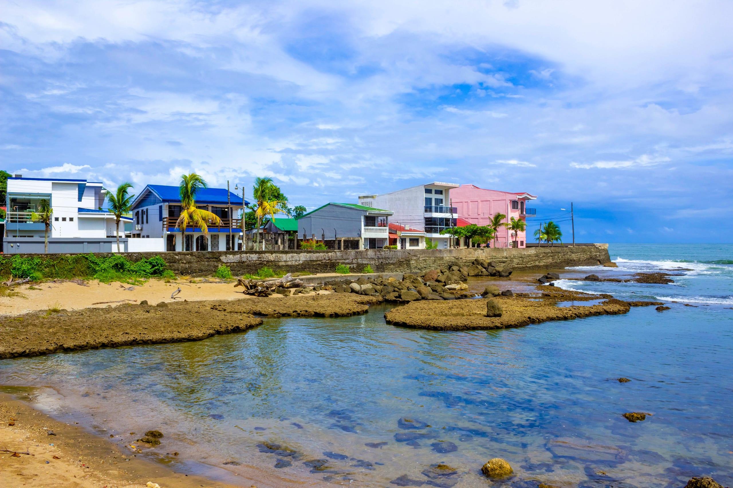 Port Limon in Costa Rica