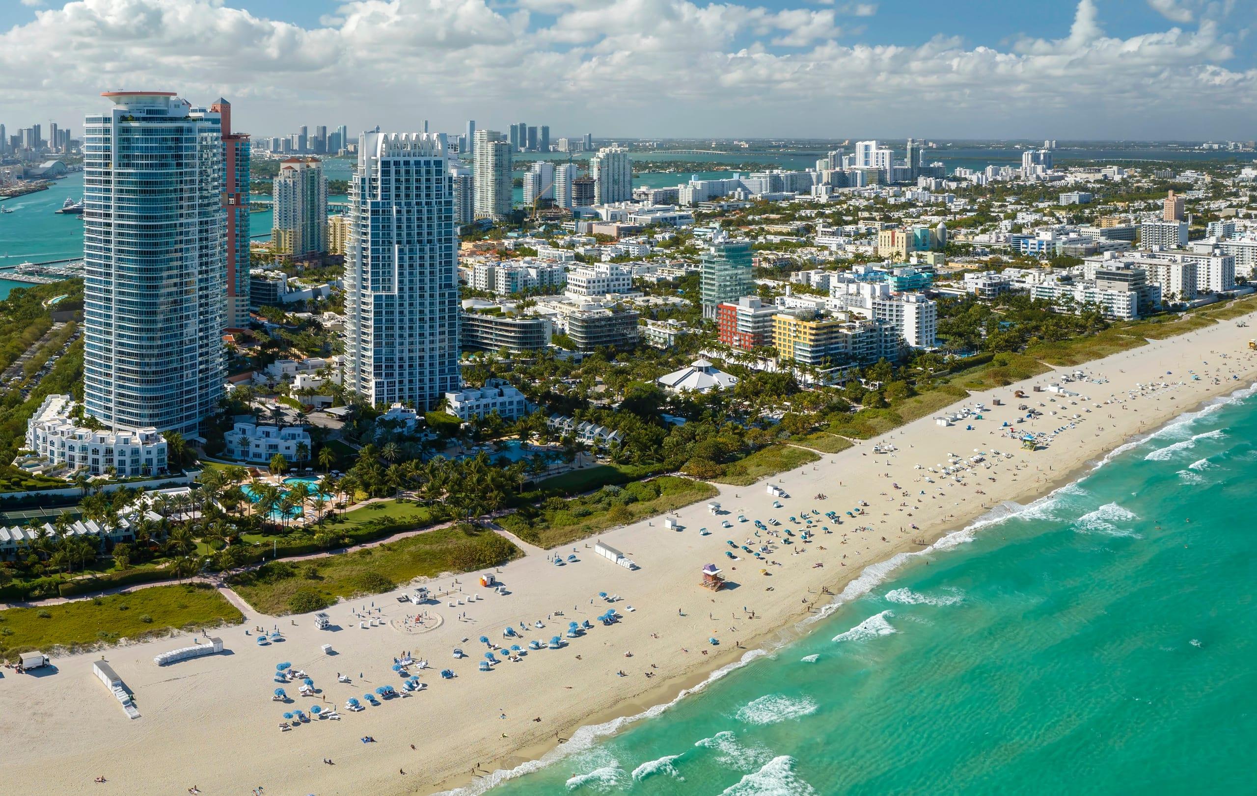 Strand von Miami