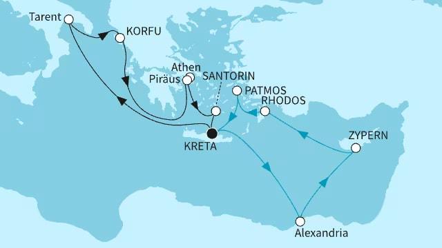 Vielfalt des Östlichen Mittelmeers