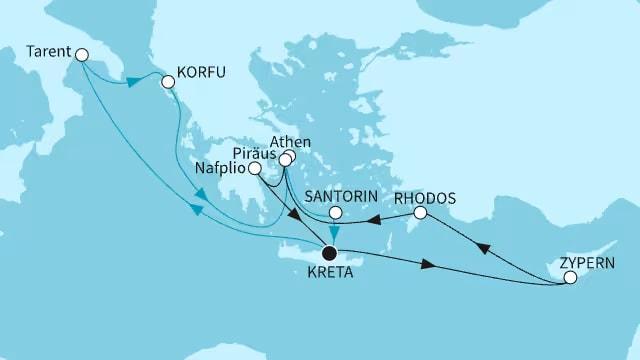 Vielfalt des Östlichen Mittelmeers