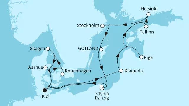 Metropolen der Ostsee intensiv