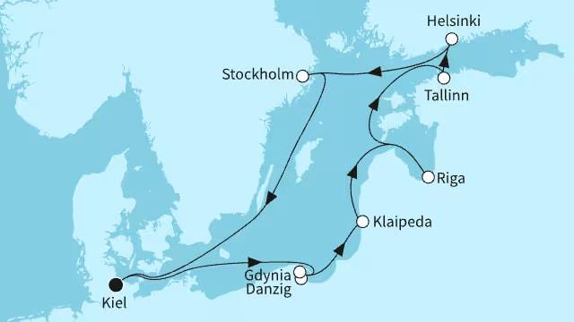 Metropolen der Ostsee intensiv