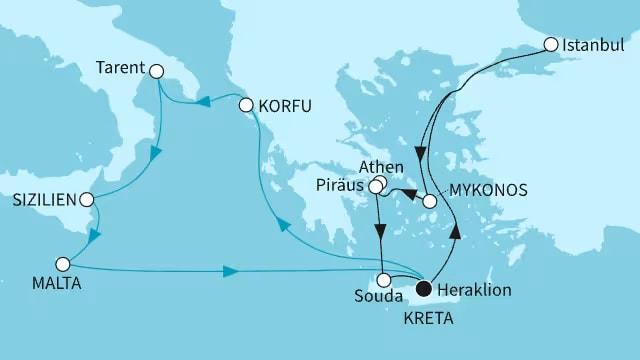 Zwischen Östlichem Mittelmeer und Bosporus