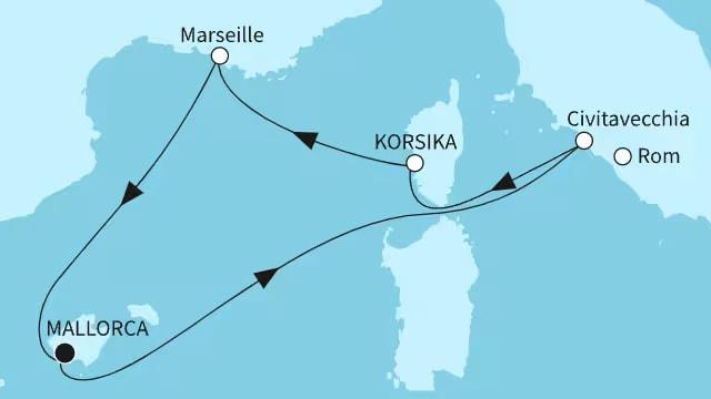 Willkommensreise mit Korsika