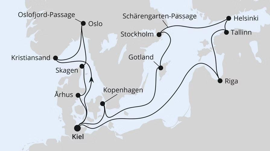 Highlights der Nord- & Ostseeküste ab Kiel 2